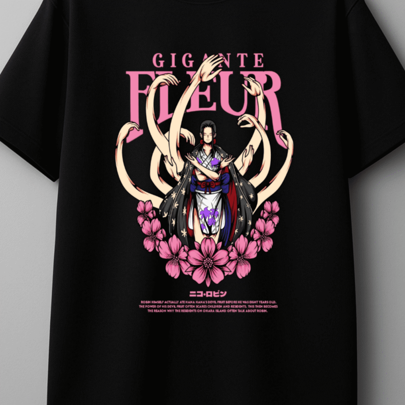 تیشرت انیمه ای طرح نیکو روبین