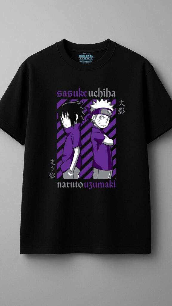 تیشرت طرح ناروتو
