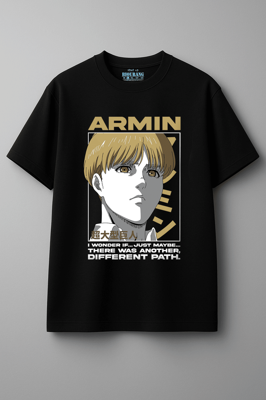 تیشرت نخی طرح Armin Arlert