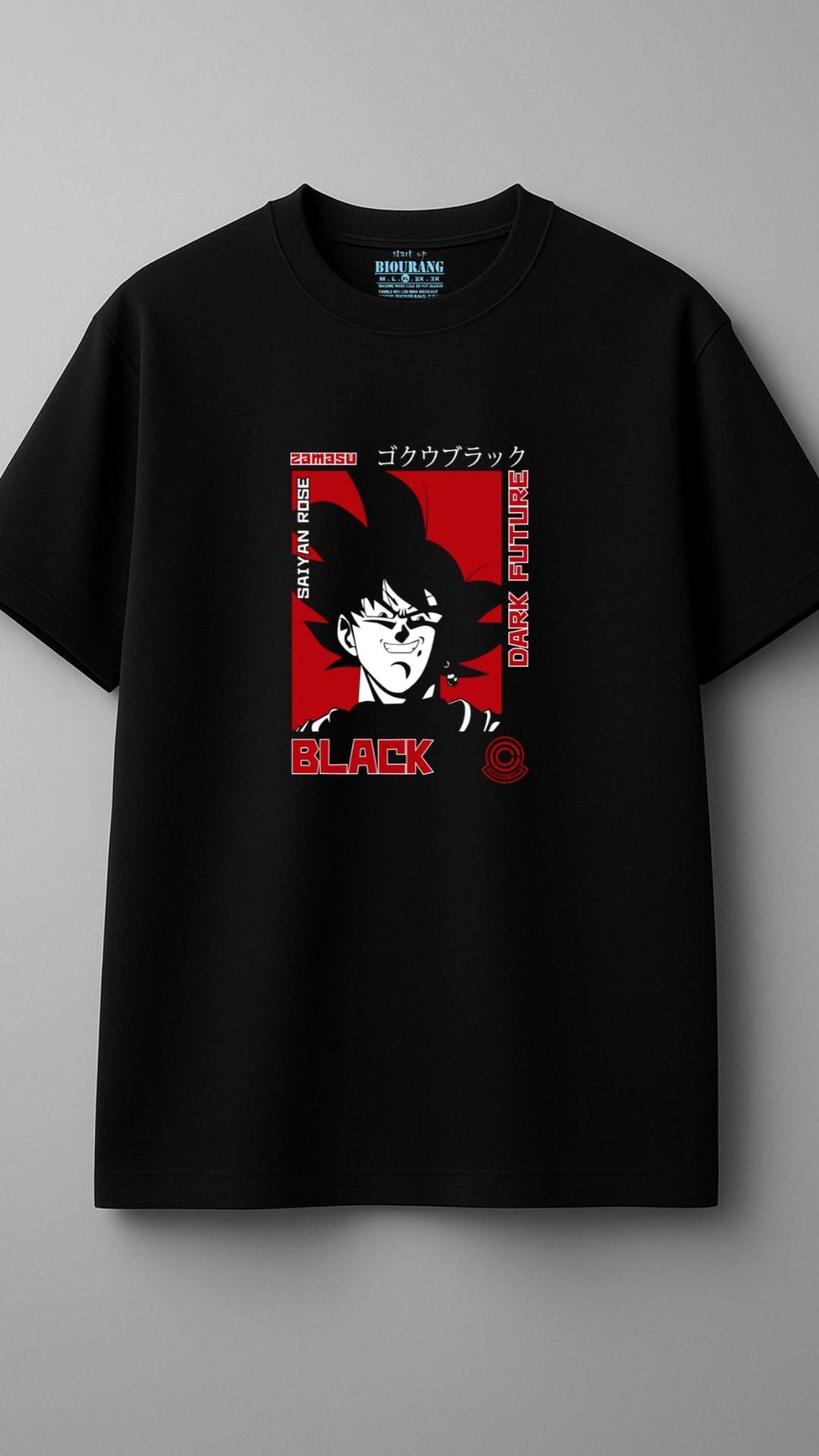 تیشرت طرح دراگون بال