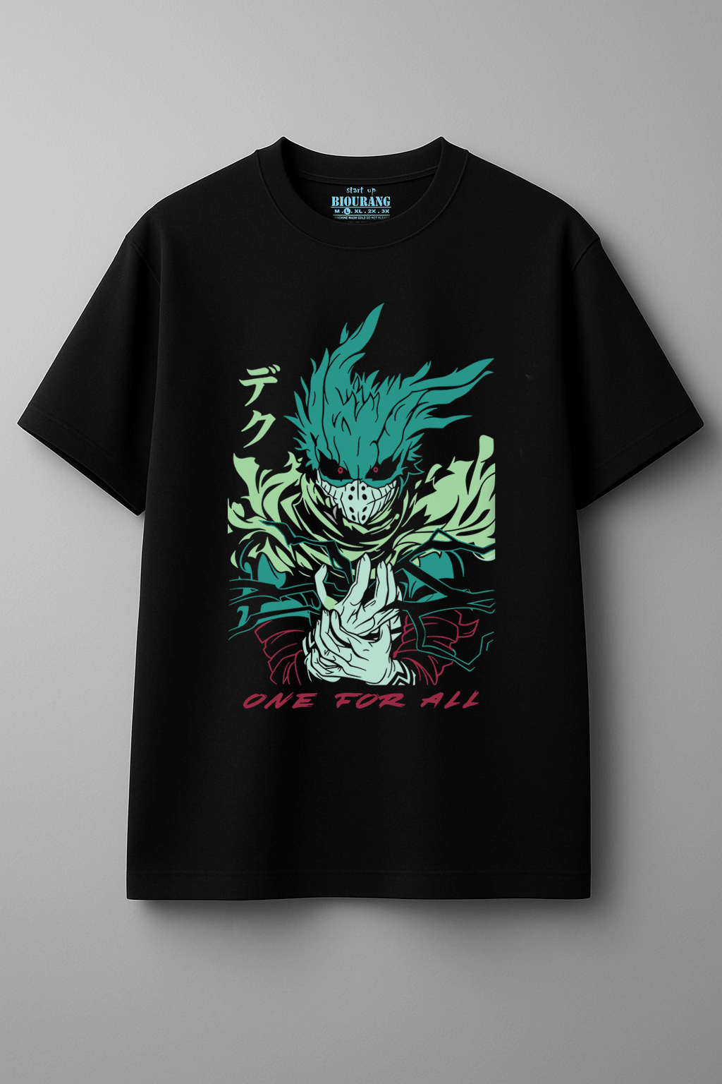 تیشرت انیمه ای one for all