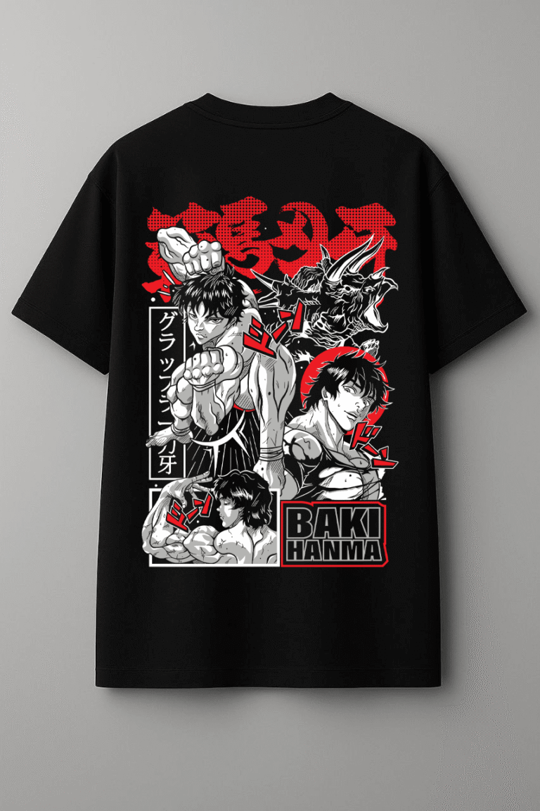 تیشرت باکی (Baki Hanma)