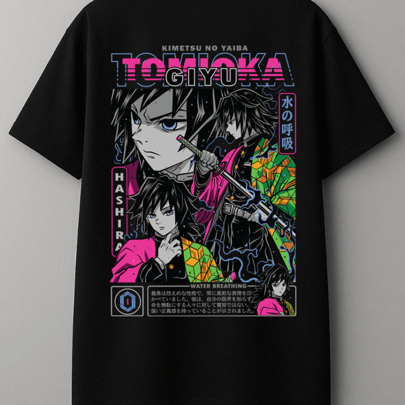 تیشرت Giyu Tomioka