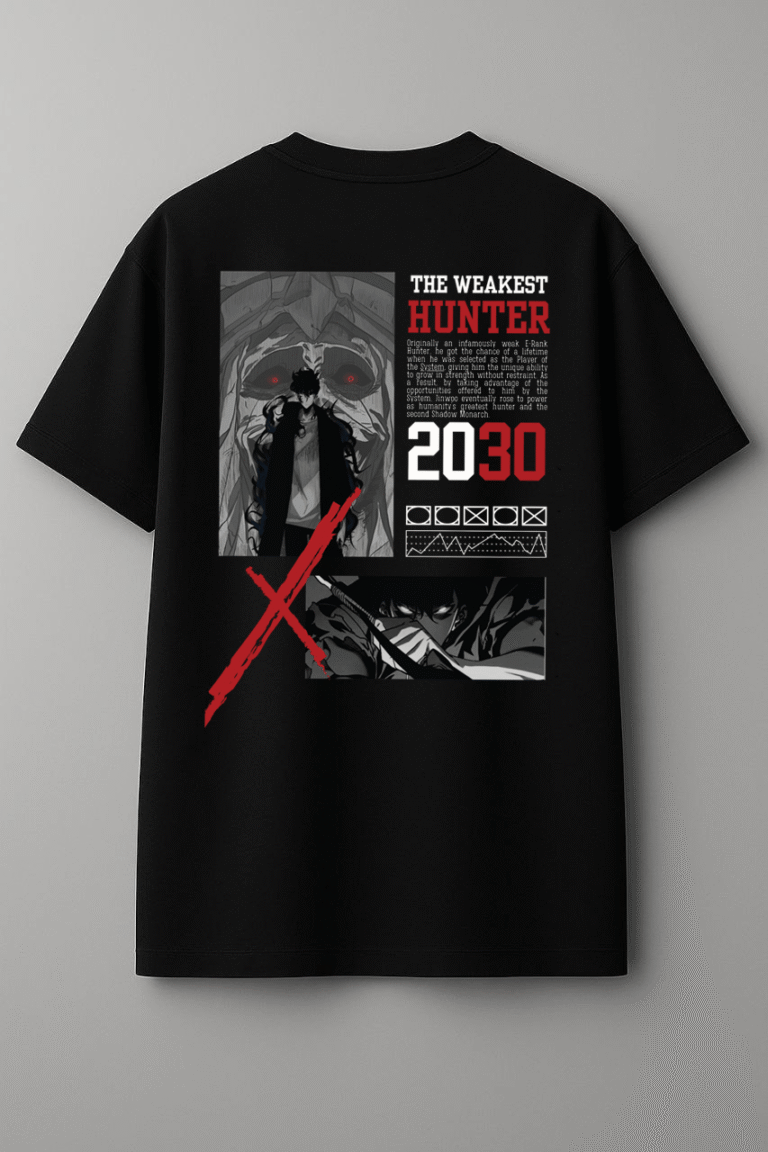 تیشرت انیمه‌ای Solo Leveling