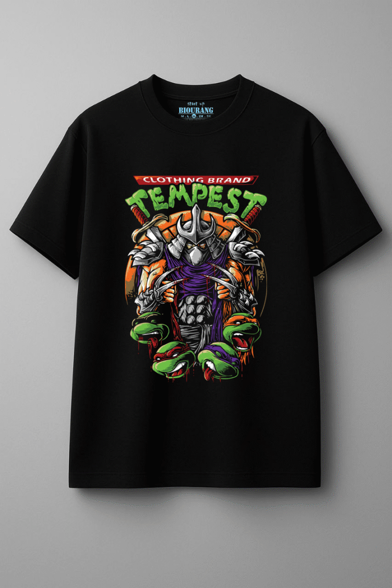 تیشرت شریدر و لاک‌پشت‌های نینجا